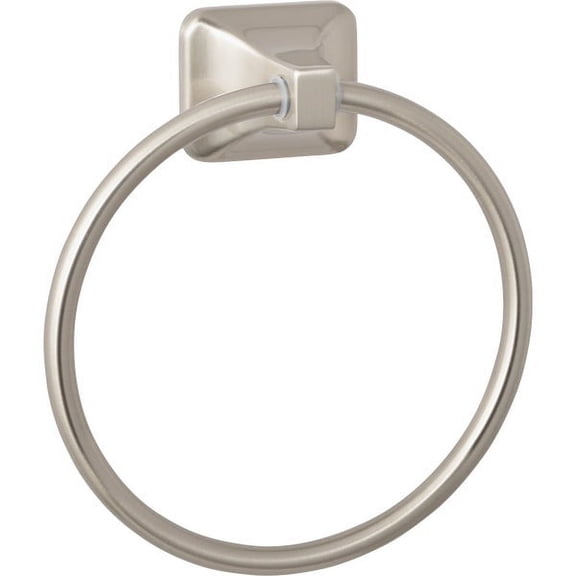 Do it Best Tools Towel Ring Vista Style - Brushed Nickel - Wall Mount Bathroom Accessory