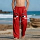 thumbnail image 2 of Niños Pantalones Niñas Imprimida Playa Casual con Bolsillos para Vacaciones Deportes Al Aire Libre Niñas Pantalones, 2 of 9