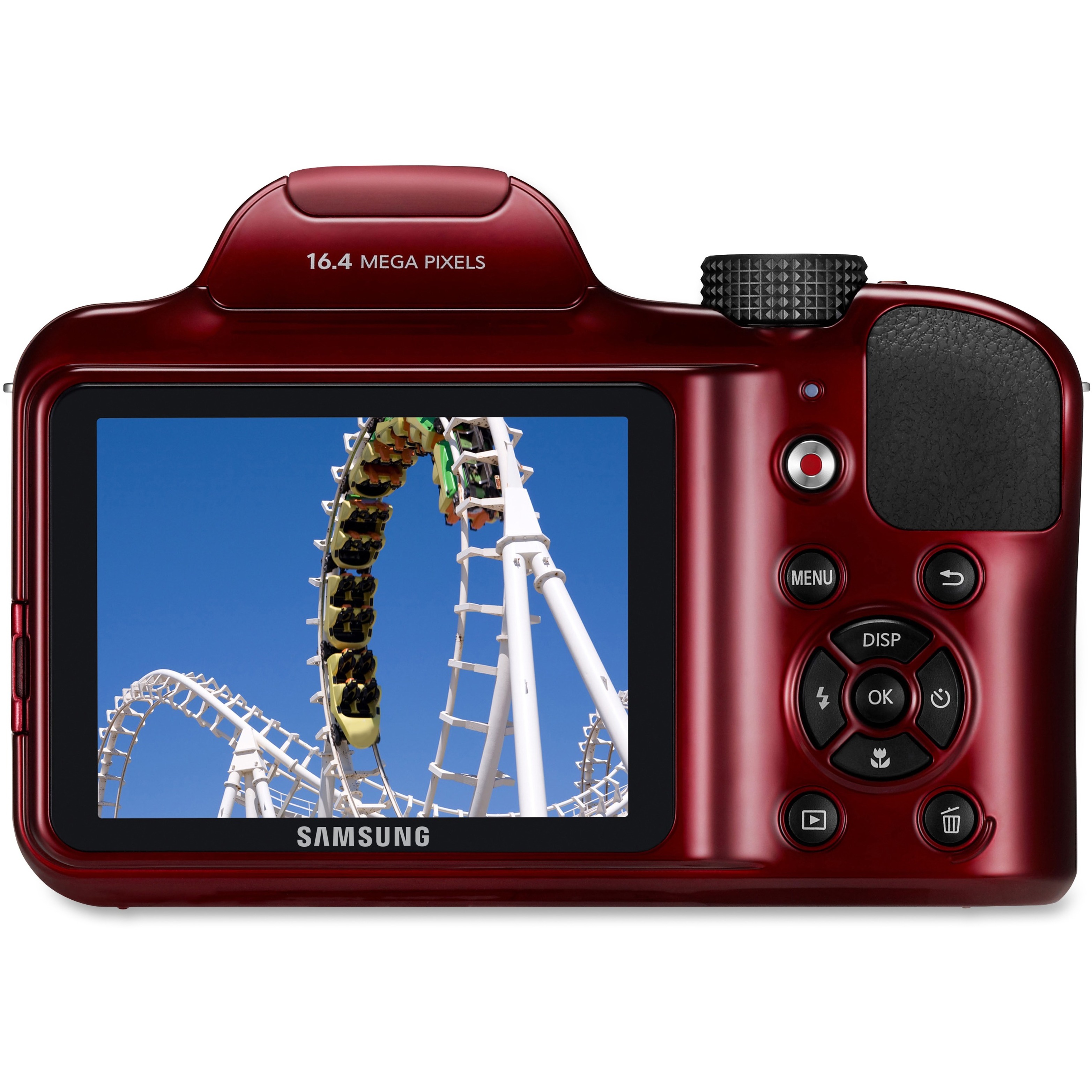 Samsung WB1100F 16.2 Megapixel Compact Camera, Red - image 2 of 5