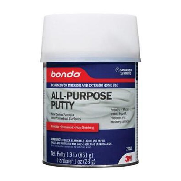 Bondo Gray Putty 1 qt