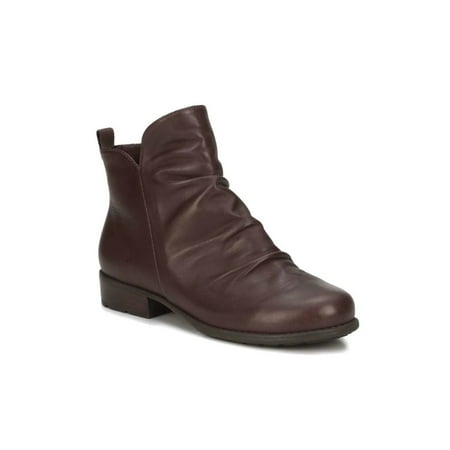 

WALKING CRADLES WC LILITH WOMEN BOOTIE IN BROWN NAPPA LEATHER
