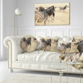 thumbnail image 3 of Designart 12" x 20" Brown Polyester Throw Pillow, 3 of 5