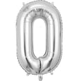 thumbnail image 2 of 1pc Plain Number Shaped PE Balloon, 16 Inch Metallic Decoration Balloon For Birthday Party, Party Decoration Supply, 2 of 3