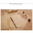 thumbnail image 4 of 12 Pcs Vintage Kraft Paper Writing Paper European Style Paper for Letter Writing Letter Paper Stationery Number 8, 4 of 10