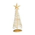thumbnail image 1 of Adornos para árbol de Navidad, manualidades, mini árbol de Navidad, obra de arte, decoración de mesa, regalo, hierro 65 cm x 65 cm x 195 cm, 1 of 9