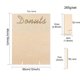 thumbnail image 2 of Soportes para Donuts DIY, tablero de pared, soporte de exhibición de Donuts de madera, decoración reutilizable para fiesta en casa, cocina, boda, 2 of 8