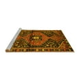 thumbnail image 2 of Ahgly Company Machine Washable Indoor Rectangle Persian Yellow Traditional Area Rugs, 2' x 4', 2 of 4