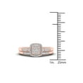 thumbnail image 4 of 1/3ct TDW 10k Rose Gold Diamond Bridal Set, 4 of 4