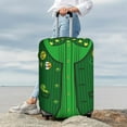 thumbnail image 7 of Rateoe St Patrick's day Printed Luggage Cover, Suitcase Protector Fits 18-32 Inch Luggage-X-Large, 7 of 7
