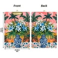 thumbnail image 5 of FORMRS Acrylic Clipboard with Low Profile Clip Standard A4 Letter Size, 12.5" x 9", Blue Flowers, 5 of 8