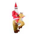 thumbnail image 2 of Teissuly Christmas Santa Claus Inflatable Costume Role Play Costume Stage Performance Props Teissuly WER202310060736, 2 of 8