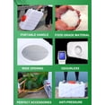 thumbnail image 3 of Water Storage Tank for Camping Plastic Large Capacity Water Tank Water Container with Spigot for Emergency Storage Household Outdoor Camping RV Self-Driving Tour(Size:110L/30gallon), 3 of 6