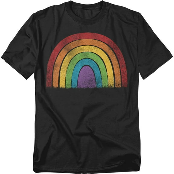 Distressed Rainbow Unisex Graphic Tee For Men & Women
