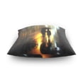 thumbnail image 4 of Fall Decor House Decor Pillow Covers 20*20in Crystal Velvet Sofa Cover Soft and Comfortable Shrink-Resistant Holiday Gifts Walking in The Rain, 4 of 7