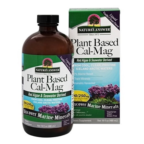 Natures Answer Plant Based Calcium Magnesium Liquid
