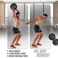 thumbnail image 7 of Yes4All Slam Ball, No-Bounce Ball for Exercise, Cross Training and Core Strength Workout 10lbs - Triangle Black, 7 of 7