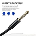 thumbnail image 3 of Auriculares HiFi con cable de 3,5mm, cascos con cuatro núcleos, deportivos, para correr, estéreo, con micrófono, manos libres, 3 of 4