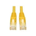 thumbnail image 4 of Eaton Tripp Lite Series Cat6 Gigabit Snagless Molded (UTP) Ethernet Cable (RJ45 M/M), PoE, Yellow, 7 ft. (2.13 m) - Patch cable - RJ-45 (M) to RJ-45 (M) - 7 ft - UTP - CAT 6 - molded, snagless, stranded - yellow, 4 of 6