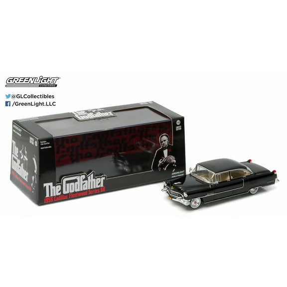GREENLIGHT COLLECTIBLES 1/43 - CADILLAC Fleetwood Serie 60 The GodFather - 1955