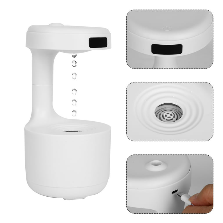 Cheap 800ML Air Humidifier Home Anti-Gravity Water Droplets