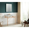 thumbnail image 4 of ANZZI Verona 34.5 in. Console Sink in Rose Gold with Carrara White Counter Top, 4 of 8
