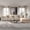 Khaki, variant on Sdorens 82" Loveseat Sofa for Living Room,Comfy Cloud Couch Deep Seat Chenille Modern 2 Seater Small Sofa with Armrest Pillow,Easy Assembly for Small Spaces,Beige
