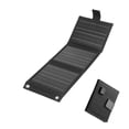thumbnail image 5 of Panel solar plegable para camping y senderismo: cargador solar USB portátil para teléfonos y pequeños dispositivos electrónicos, panel fotovoltaico ligero para exteriores con salida USB dire, 5 of 5