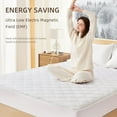 thumbnail image 4 of Quilted Heated Mattress Pad - Twin Size, 9 Heat Settings, Multi-Zone Heating, Machine Washable, 4 of 7
