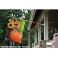 thumbnail image 4 of Toland Home Garden Fall Serenity Pumpkin Fall Flag Double Sided 28x40 Inch, 4 of 5