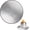 Silver, variant on 48" Round Fire Pit Mat, 4-Layer Heat Insulated Protector for Decks, Patios, Grass & Solo Stove Bonfire, Reversible Oil-Proof & Waterproof (Black)