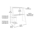 thumbnail image 4 of Sauder La Collection North Avenue Bureau, Finition Sindoori Mango, 430351, 4 of 7