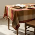 thumbnail image 2 of Rectangle Plaid Tablecloth for Thanksgiving, 60x84 inches Checkered Style Table Cloth Holiday Family Gathering Table Cover - Spillproof & Waterproof - Ideal for Indoor & Outdoor Use, 2 of 8