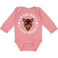 thumbnail image 3 of Inktastic A Girl Who Loves Horses Boys or Girls Long Sleeve Baby Bodysuit, 3 of 5