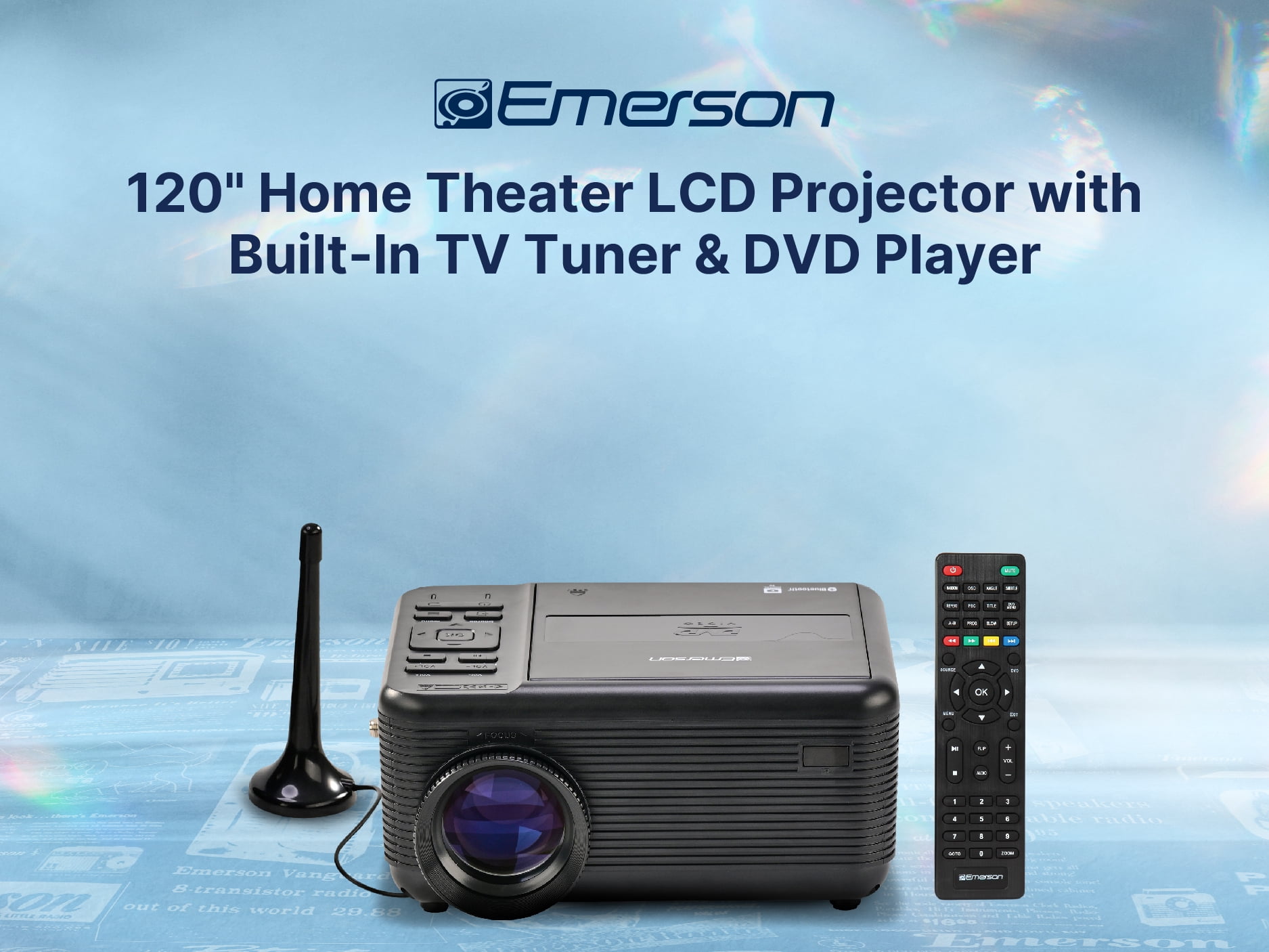 Free Shipping! Wimius 4K Projector with WiFi Bluetooth Dolby Audio
