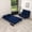 Blue, variant on DRNANLIT 46" Wide Folding Sofa Bed 5-in-1 Convertible Chair for Two, 5-Position Adjustable Backrest with Pillow, Space-Saving Sleeper for Living Room Bedroom Office, White