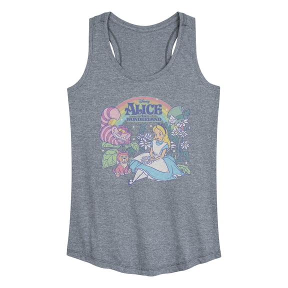 Alice In Wonderland - Wonderland Women's Graphic Racerback Tank