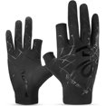 thumbnail image 1 of HUGFEGWE Breathable Sunshine-Proof Mitts Cooling Cycling Gloves Elasticity Washable Quick Drying Gloves Breathable Sunshine-Proof Mitts Road Bike Motorcycle Riding Gloves CJB91-83391, 1 of 9