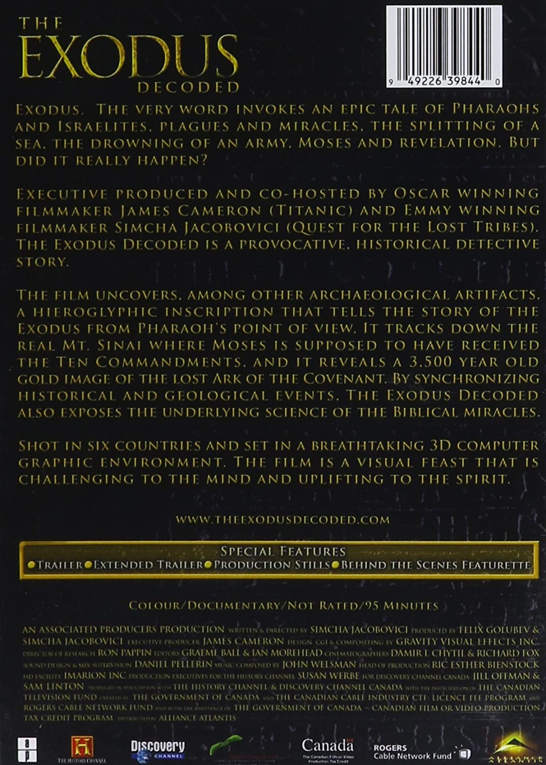 The Exodus Decoded (DVD), Syndicado, Documentary - Walmart.com