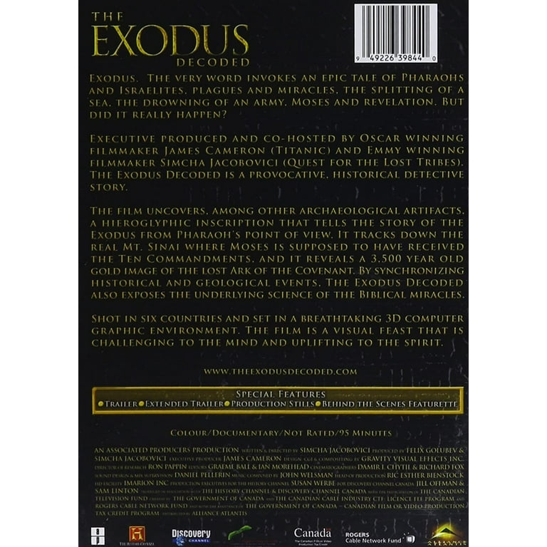 The Exodus Decoded (DVD), Syndicado, Documentary - Walmart.com