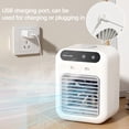 thumbnail image 3 of Electric Tower Fan, Standing Bladeless Floor Fan, Portable Personal Vertical Conditioner, Small Quiet Evaporative Cooler Cooling Fans for Bedroom Indoor Office Home, 3 of 7