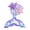 Purple, variant on batmeuy Girl Hair Clip Shine Sequins Mermaid Tail Hairpin with Cute Seashell Hair Accessories Girl Hairpin Mermaid Theme Metal Styling Clip Jewelry