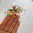 thumbnail image 3 of PrettyG 10 Grams/Pack - Colorful Mixes Cactus Shape Glitter Sequins - Festival Rave Beauty Makeup Face Body Nail Art Decoration Cactus-C, 3 of 3