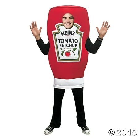 Men's Heinz™ Ketchup Squeeze Bottle Costume