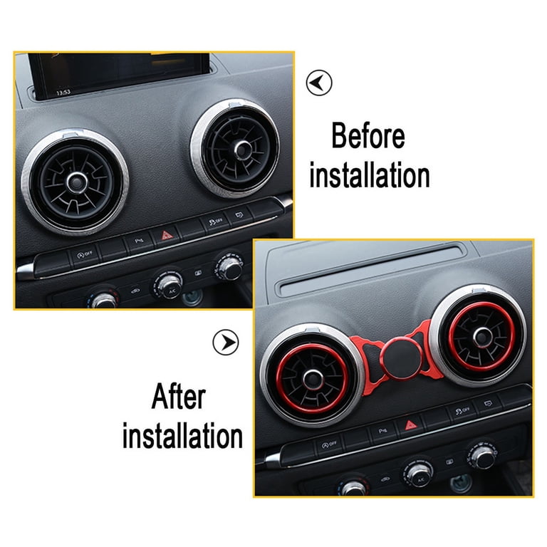 Support Téléphone Pour Audi A3 / S3 / RS3 8V - Noir - Neuf - Accessoire Voiture