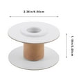 thumbnail image 3 of 10Pcs Empty Wire Spools Removable Paper Sewing Spools Thread Spools Embroidery Weaving Bobbins, 3 of 8