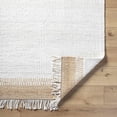 thumbnail image 4 of Hauteloom Yuuki Jute Living Room, Bedroom Area Rug - Traditional, Transitional - Ivory, Tan - 18" Sample, 4 of 9
