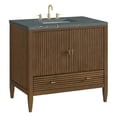 thumbnail image 2 of James Martin Vanities 485-V36-3Pbl Myrrin 36" Single Basin Wood Vanity Set - Carbon Oak, 2 of 7