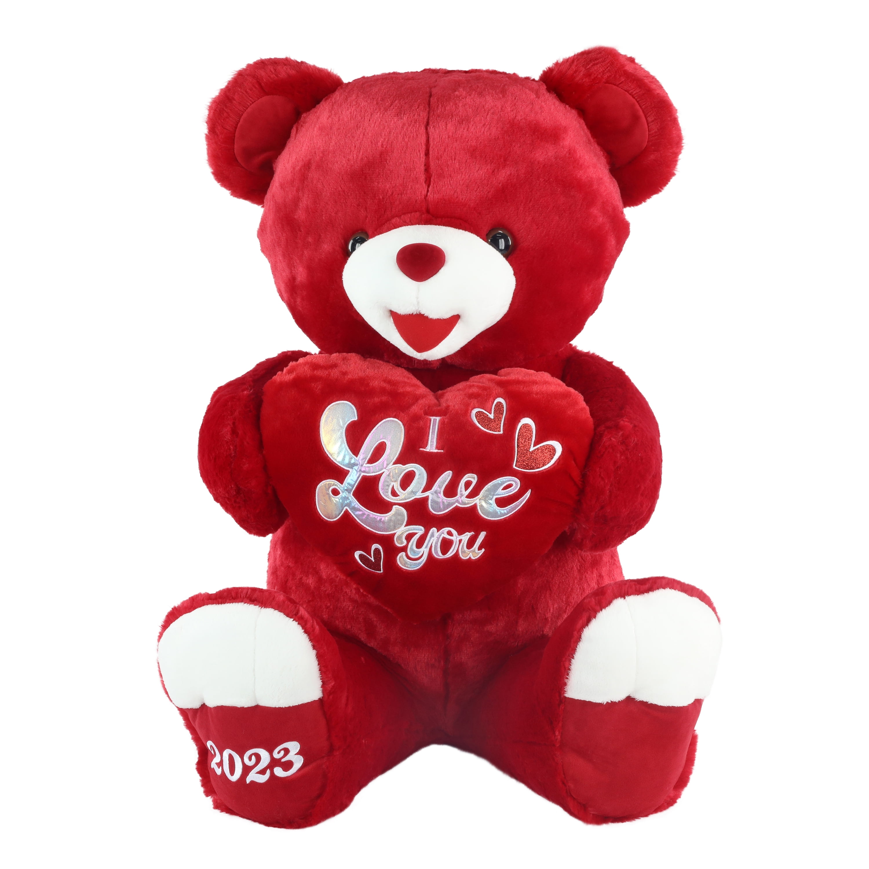 Way to Celebrate! Valentine's Day 31in Sweetheart Teddy Bear 2023, Red