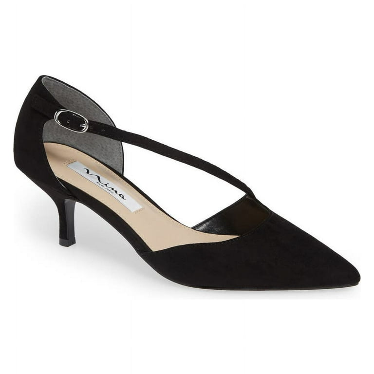 Nina Women s Tirisa Asymmetrical Strap Pump Gray Size 11 M