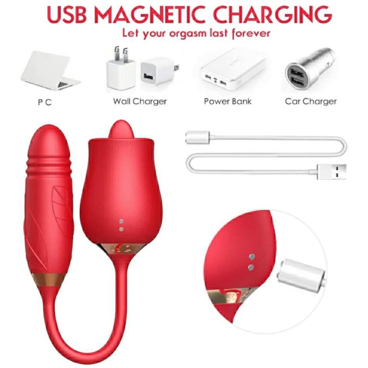 Portable Handheld Massager, USB Charging And Relaxing Massager, Full Body Vibration, for Neck, Back, Legs And Waist